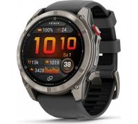 Garmin Fenix 8 Pro 51mm AMOLED Silikon Armband - 010-03199-11 titanium/black