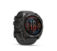 Garmin Fenix 8 Sapphire DLC Titan GPS Multisport-Uhr, 51 mm, AMOLED Erwachsene schwarz/carbongrau Standard