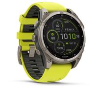 Garmin fenix 8 Sapphire Solar GPS Smartwatch - 47mm - Graphit/Titanium Titan one size