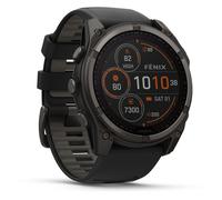 Garmin fenix 8 Sapphire Solar GPS Smartwatch - 51mm - Graphit/Titan Carbongrau DLC one size