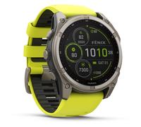 Garmin fenix 8 Sapphire Solar GPS Smartwatch - 51mm - Graphit/Titanium Titan one size