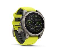 Garmin fenix® 8 Solar Saphir mit Silikonarmband Ref. 010-02906-21 - Multisport GPS Smartwatch