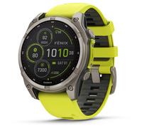 Garmin Fēnix 8 Solar Sapphire GPS Uhr GPS Uhren grau Größe 47mm Trekking
