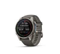 Garmin Fenix 9, 51 mm, GPS, Kieselgrau/Titan Smartwatch - 10€ sparen mit Wero