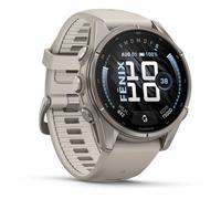 Garmin Fenix 9 GPS-Uhr GPS Uhren nebelgrau-titan Größe 43mm Laufen | Trailrunning | Training & Fitness