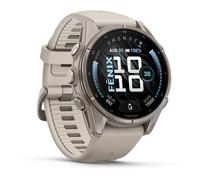 Garmin - Fenix 9 - Multifunktionsuhr, Gr. 43 mm, grau/ titan (FogGrey/Titan)