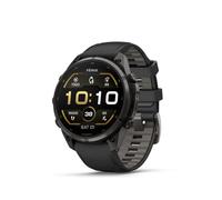 Garmin fēnix® 9 Pro, DLC Titan, 47 mm, Schwarz/Kieselgrau | AMOLED Display, Premium Multisport GPS Smartwatch