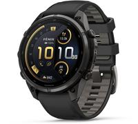 Garmin fenix 9 Pro inReach 47 mm Carbongrau DLC Titan Schwarz/Kieselgrau