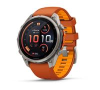 Garmin fenix 9 Pro inReach 47 mm Titan / Autumn Orange-Spark Orange