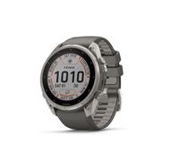 Garmin fēnix® 9 Pro Solar, inReach®, Titan, 51 mm, Graphit/Schwarz | Solar-Ladeanzeige, Premium-Multisport-GPS-Smartwatch, langlebiges und leichtes Titangehäuse
