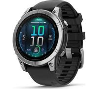 Garmin fēnix E - 47 mm AMOLED Schwarz/ Silber