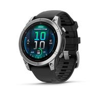 Garmin fēnix E - 47 mm AMOLED Schwarz/ Silber
