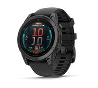 Garmin Fenix E GPS Watch 47mm Slate Grey Steel- Black