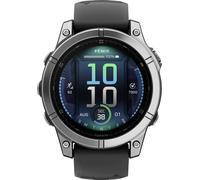 Garmin fēnix E - stainless steel - sport watch with band - black - 16 GB