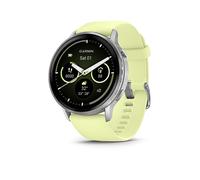 Venu 4 - 45 mm GPS-Smartwatch-Grau/Silber (Zitrone Armband)