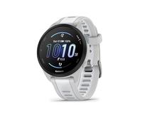 Garmin Smartwatch Forerunner 165 Music 43mm – 1,2" AMOLED, bis zu 11 Tage Akku, Dunstgrau/Steinweiss