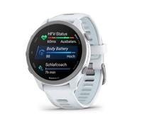 Garmin Forerunner 170 whitestone/blue 010-03920-01 Steinweiss/Cloud Blue, 43mm Smarte GPS-Laufuhr