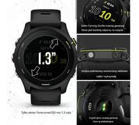 Garmin Forerunner 255 46mm Sport-Smartwatch mit 1,3-Zoll-Farbdisplay, 14-Tage-Akku, Kalorienzähler, RAM, Bluetooth, 5ATM Wasserdicht Grau