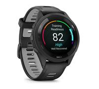 Garmin Forerunner 265 GPS Triathlon Multisportuhr Schwarz-Hellgrau