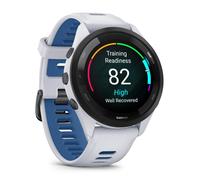 Garmin Forerunner 265 GPS Triathlon Multisportuhr Weiß-Blau