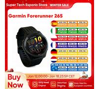 Garmin Forerunner 265-Smartwatch BLACK