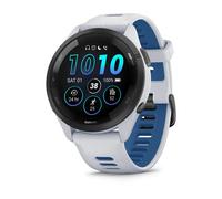 Garmin Forerunner 265 Weiss/Schwarz mit Schnellwechsel-Silikon-Armband - weiß / ONE SIZE