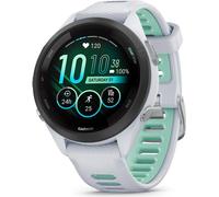 Garmin Forerunner 265S 2,79 cm (1.1") AMOLED 42 mm Digital 360 x 360 Pixel Touchscreen Schwarz, Weiß WLAN GPS