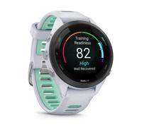 Garmin Forerunner 265S GPS Triathlon Multisportuhr Steinweiss /Mintgrün