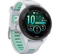 Garmin Forerunner 265S 2,79 cm (1.1") AMOLED 42 mm Digital 360 x 360 Pixel Touchscreen Schwarz, Weiß WLAN GPS