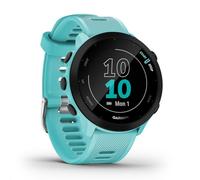 Garmin GPS-Laufuhr Forerunner 55 – 1,04" Farbdisplay, bis zu 14 Tage Akkulaufzeit, Schwarz