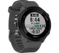 Garmin Forerunner 55, Smartwatch dunkelgrau/schwarz, 42 mm, Silikon-Armband