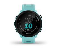 GARMIN FORERUNNER 55 TÜRKIS/SCHWARZ, Smartwatch, 126-203 mm, Türkisblau