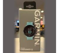 Garmin Forerunner 55 Türkisblau/Schwarz mit Silikon-Wechselarmband 20mm - letztes Stück