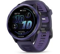 Garmin Forerunner 570 - 47 mm Imperial Purple/Indigo Aluminium Silikon-Armband 22mm