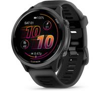 Garmin Forerunner 570 - 47 mm Schwarz/Schiefergrau Aluminium Silikon-Armband 22mm