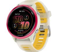 Garmin Forerunner 570 GPS Smartwatch - 42mm - Bone/Himbeerrot one size