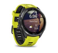 Garmin Forerunner 965 GPS Triathlon Multisportuhr Schwarz / Zitronengelb