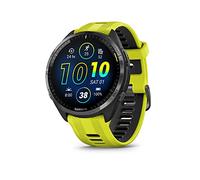 Garmin Forerunner 965 Lauf-Smartwatch, buntes AMOLED-Display, Trainingsmessungen und Wiederherstellungsinformationen, gelber und schwarzer Verstärker