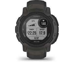 GARMIN Instinct® 2 Solar Schiefergrau mit Silikon-Wechselarmband 22 mm (010-02627-00) ONE SIZE grau