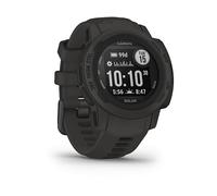 GARMIN INSTINCT 2S SOLAR GRAPHITE Smartwatch Kunststoff Silikon, 112-180 mm, Schiefergrau
