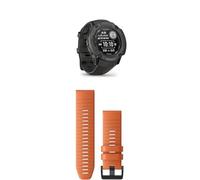 Garmin Instinct 2X Solar - GPS-Smartwatch mit unendlicher Akkulaufzeit im Smartwatch-Modus & QuickFit Band