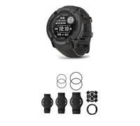 Garmin Instinct 2X Solar - GPS-Smartwatch mit unendlicher Akkulaufzeit im Smartwatch-Modus & QuickFit Bicycle Mount
