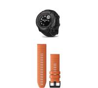Garmin Instinct 2X Solar - GPS-Smartwatch mit unendlicher Akkulaufzeit im Smartwatch-Modus, über 40 Sport-Apps & QuickFit Band
