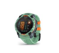 Garmin Instinct 3 - 45 mm, AMOLED Twilight / Neo Tropic mit Silikon-Wechselarmband 22 mm Neo Tropic Smartwatch - PayPal 0 % Finanzierung