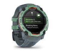 Garmin Instinct 3 AMOLED Grün/Grau Smartwatch