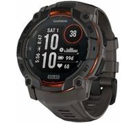 Garmin Instinct® 3 Instinct 3 - 50 mm, MIP Solar "Kohle / Schwarz mit Silikon-Wechselarmband 26 mm" 010-02935-00
