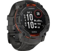 Garmin Instinct 3 50mm SOLAR - GPS-Multisport-Smartwatch, 1,1" Display, bis zu 40 Tage Akkulaufzeit, 80+ Sport-Apps, Navigationsfunktion, smarte Features, LED-Taschenlampe, wasserdicht