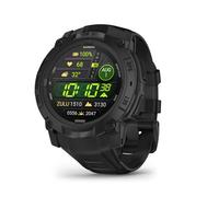 Garmin Instinct 3 Tactical 50mm AMOLED - GPS-Multisport-Smartwatch, 1,3" AMOLED-Display, bis zu 24 Tage Akkulaufzeit, 80+ Sport-Apps, Taktische Funktionen, Multi-Satellitenempfang, LED-Taschenlampe