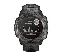 Garmin Instinct Solar - wasserdichte GPS-Smartwatch mit Solar-Ladefunktion für bis zu 54 Tage Akku. Mit Sport- und Fitness-Funktionen, Pulsmessung am Handgelenk und Smartphone Benachrichtigungen