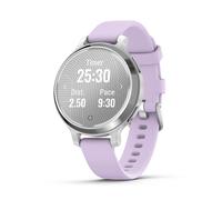 Garmin Lily 2 Active Silber mit Schnellwechsel-Silikon-Armband Smartwatch - PayPal 0 % Finanzierung